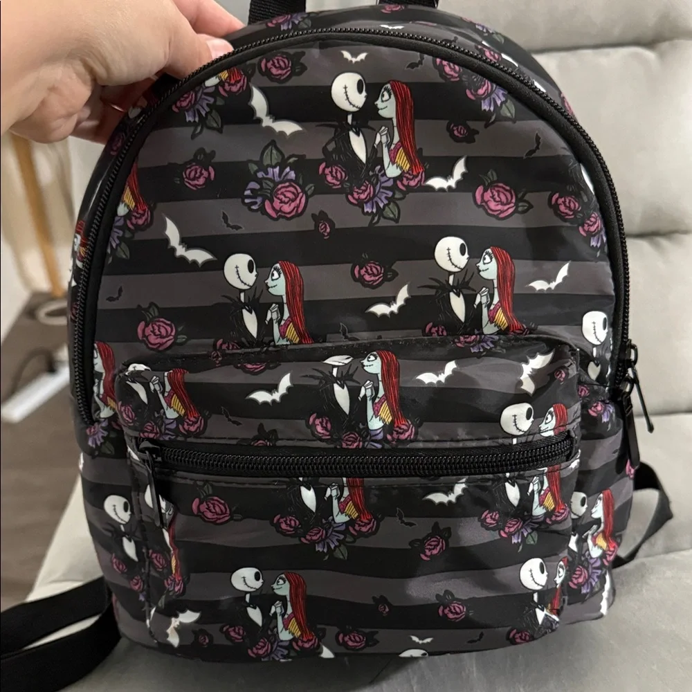 Disney Nightmare Before Christmas Jack And Sally Backpack